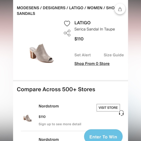 NEW LATIGO SERICA leather sandal grey 7 open toe block wooden heel - Picture 2 of 9